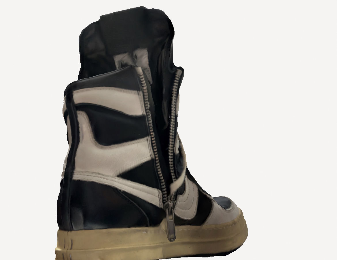 Rick Owens Geobasket Dunk 3D print model_3