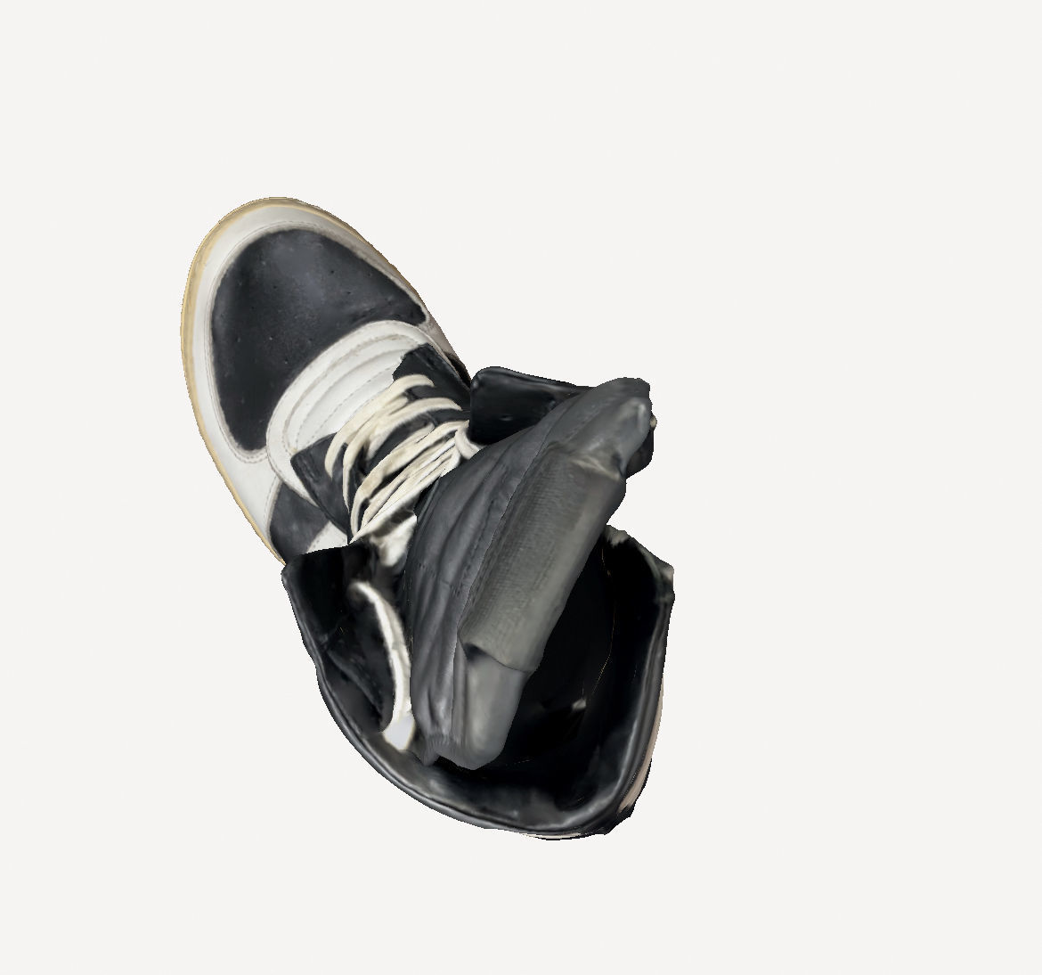 Rick Owens Geobasket Dunk 3D print model_1