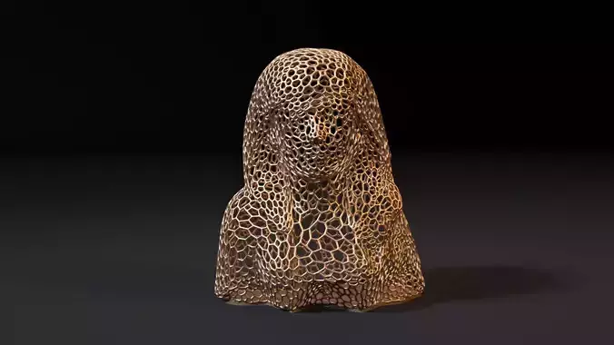 Egyptian Statue 3D print model