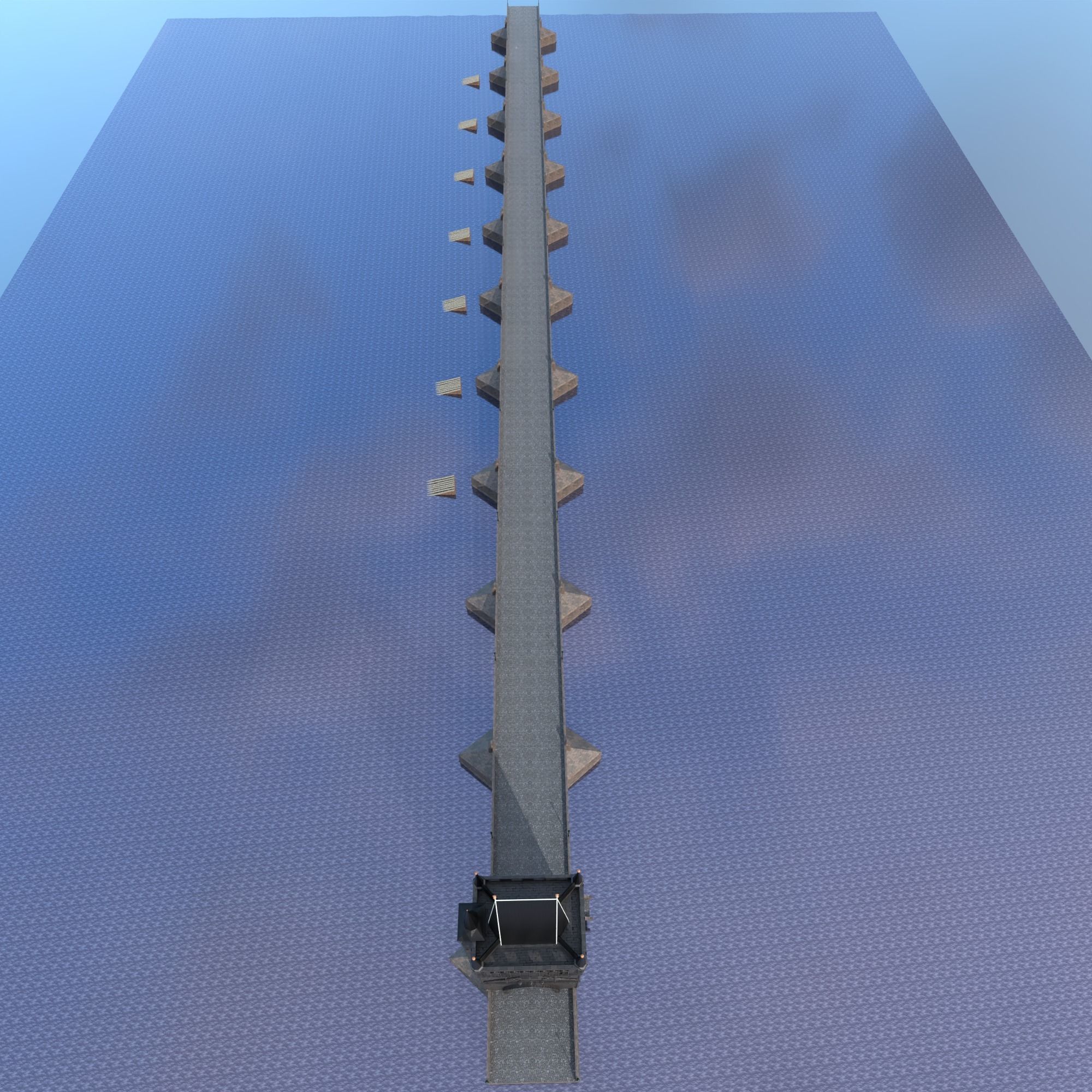 Charles Bridge 3D model_5