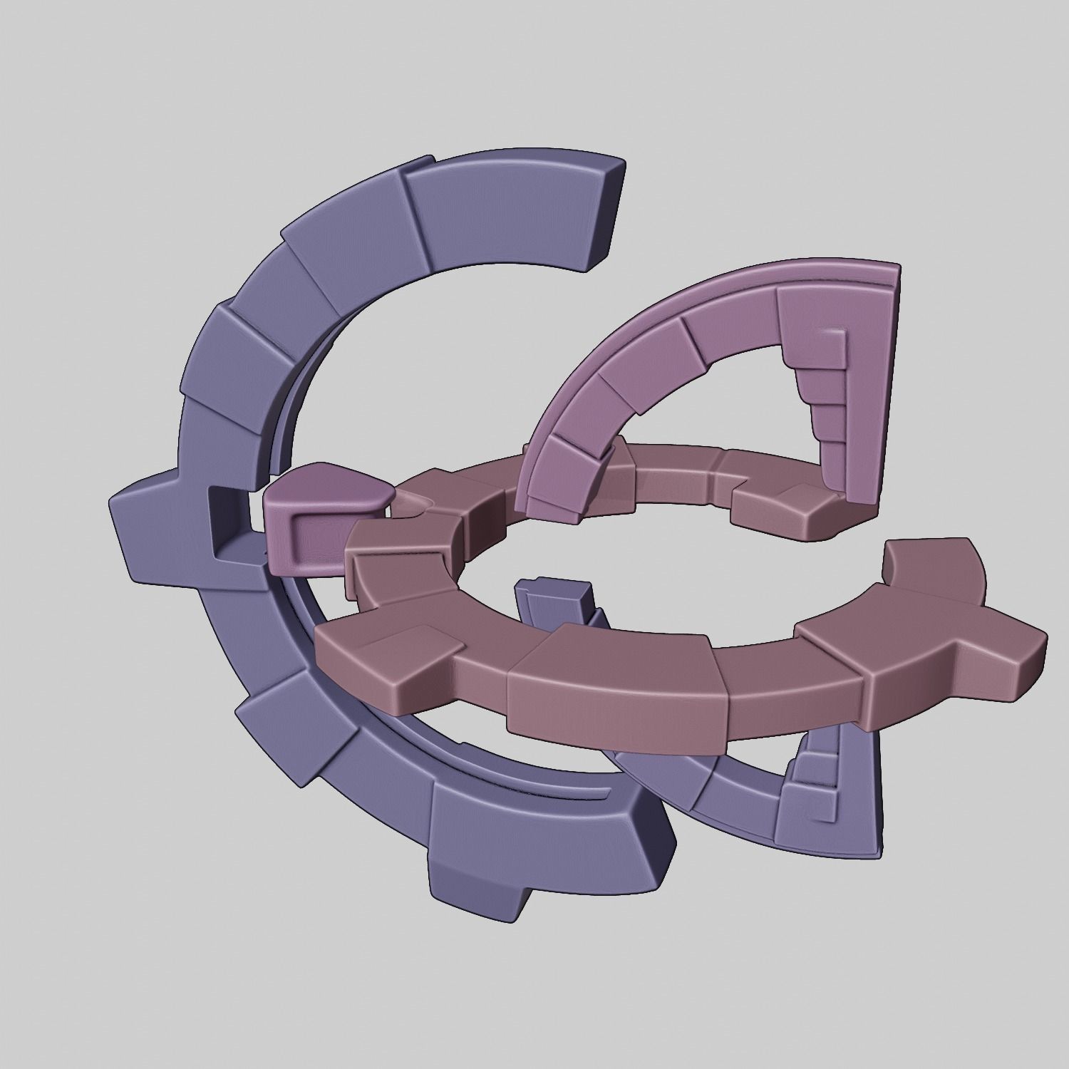 ZELDA ZONAI CHARGE WITH BASE 3D print model_21