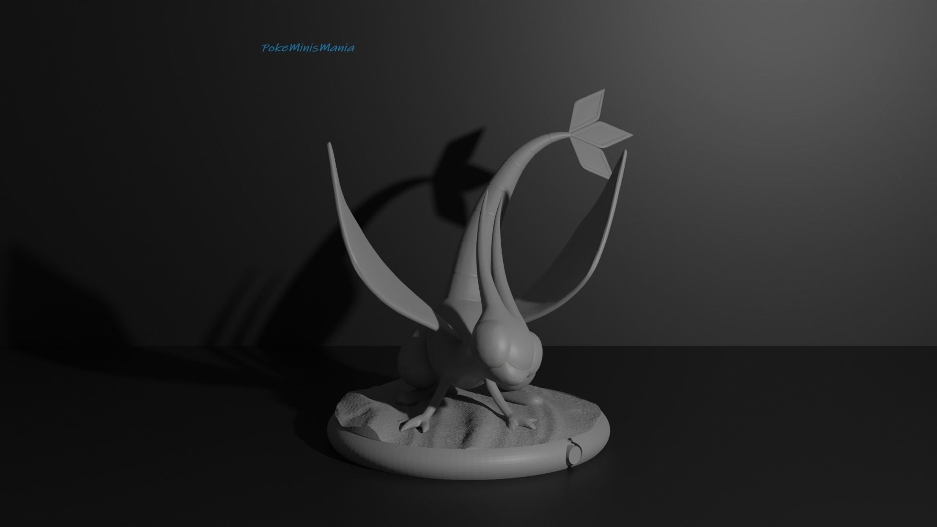 Trapinch Vibrava and Flygon 3D print model 3D print model_22