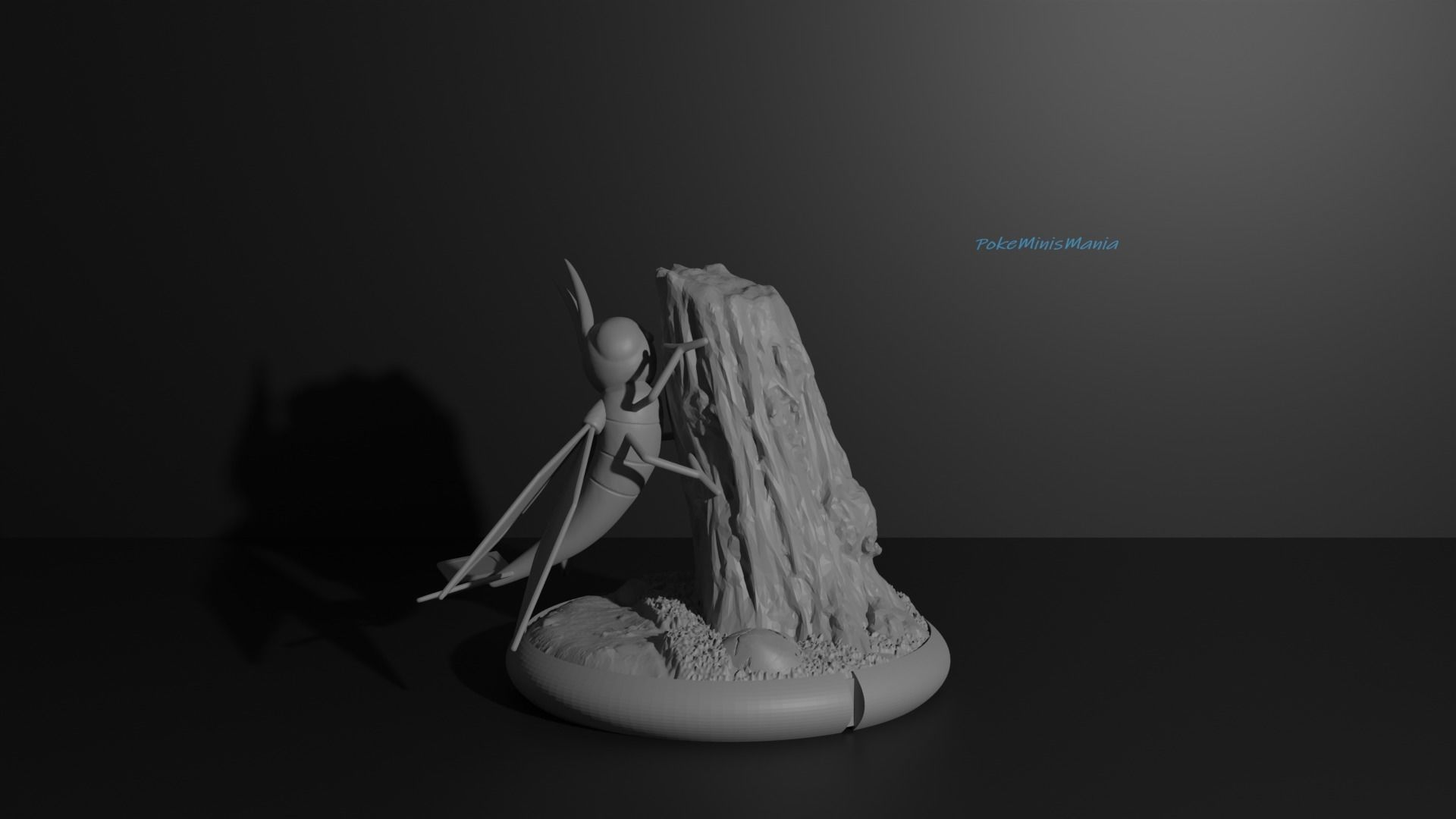 Trapinch Vibrava and Flygon 3D print model 3D print model_20