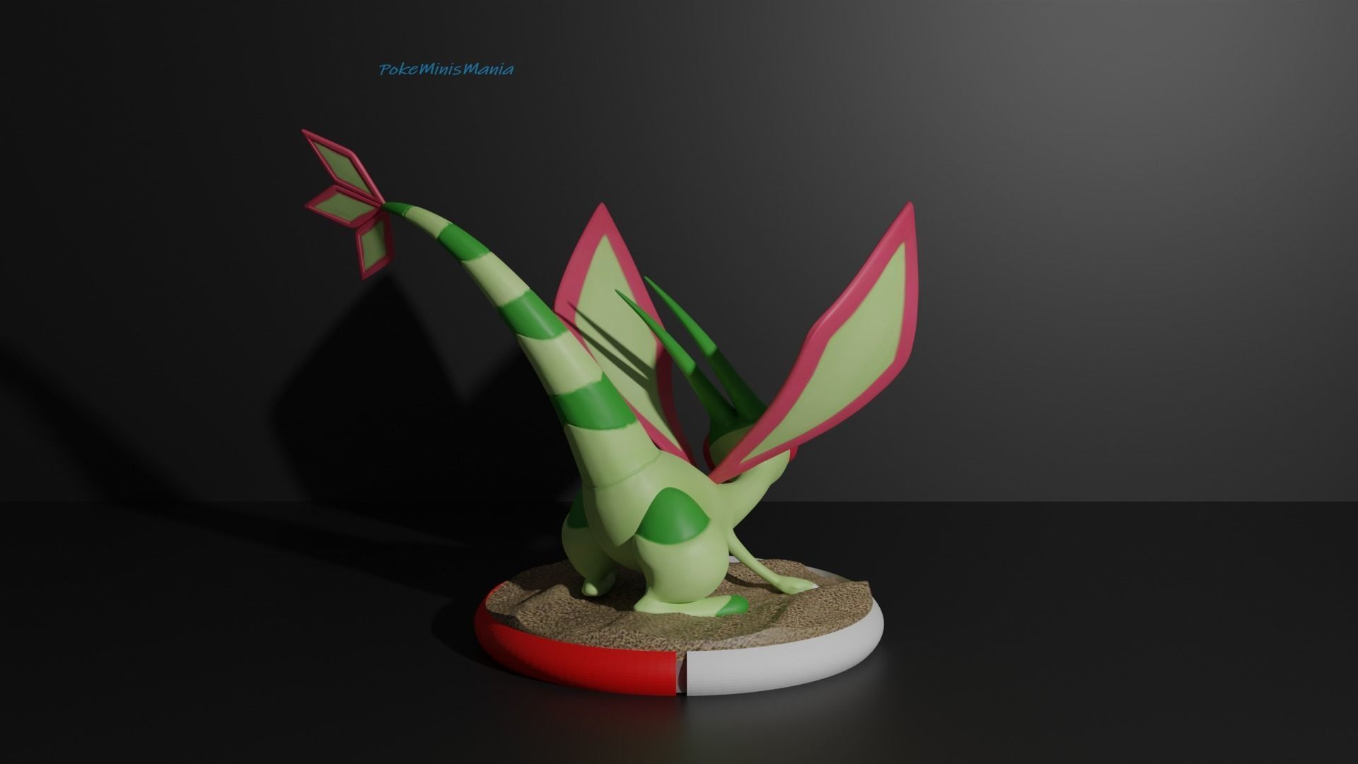 Trapinch Vibrava and Flygon 3D print model 3D print model_12