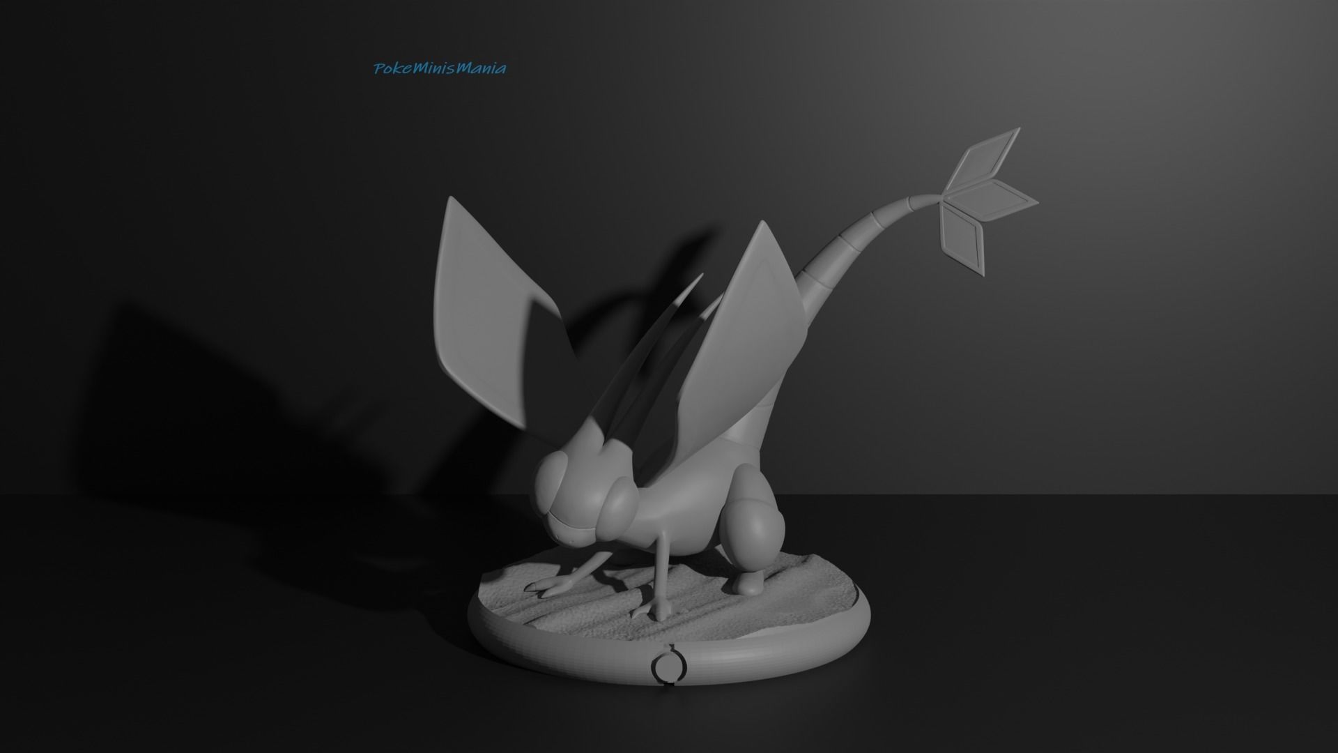 Trapinch Vibrava and Flygon 3D print model 3D print model_21
