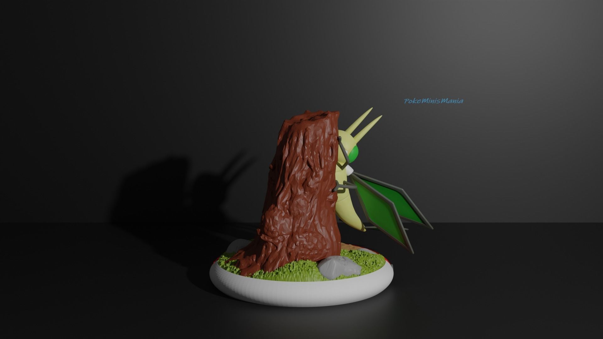 Trapinch Vibrava and Flygon 3D print model 3D print model_7