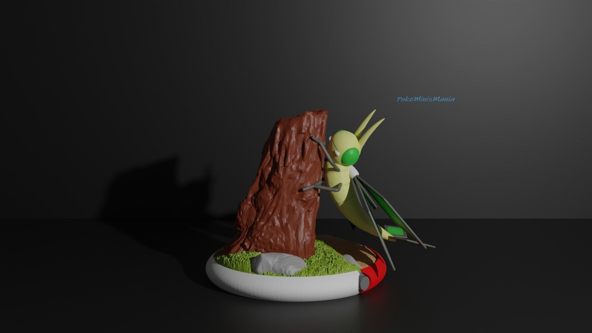Trapinch Vibrava and Flygon 3D print model 3D print model_6