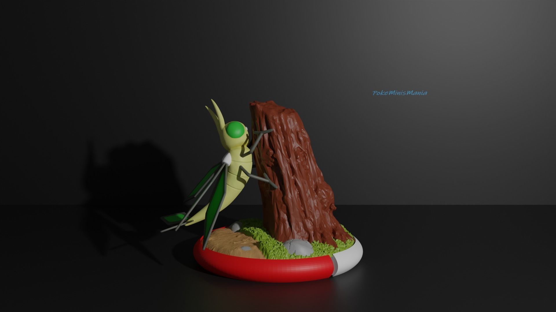 Trapinch Vibrava and Flygon 3D print model 3D print model_8