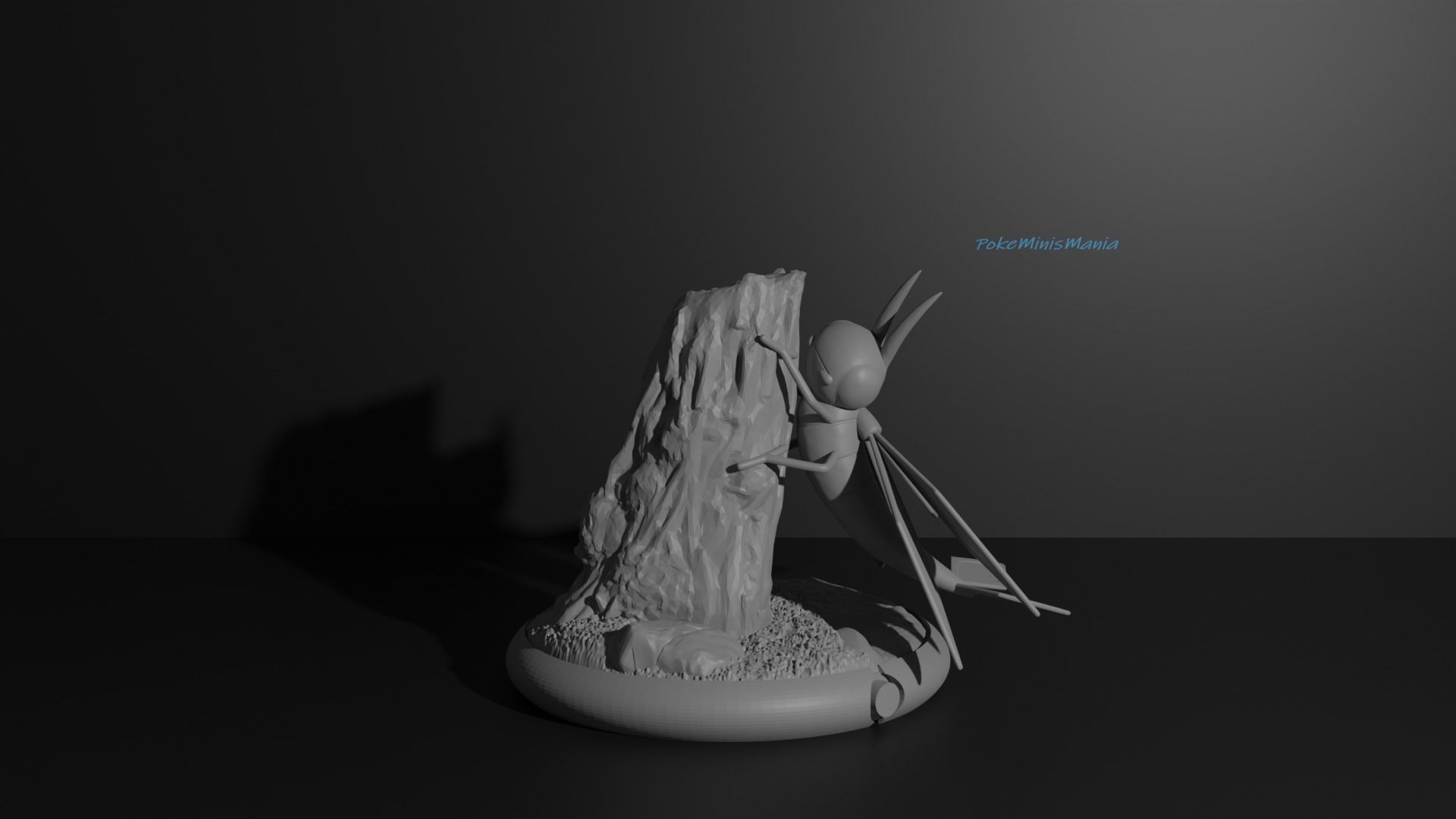 Trapinch Vibrava and Flygon 3D print model 3D print model_18