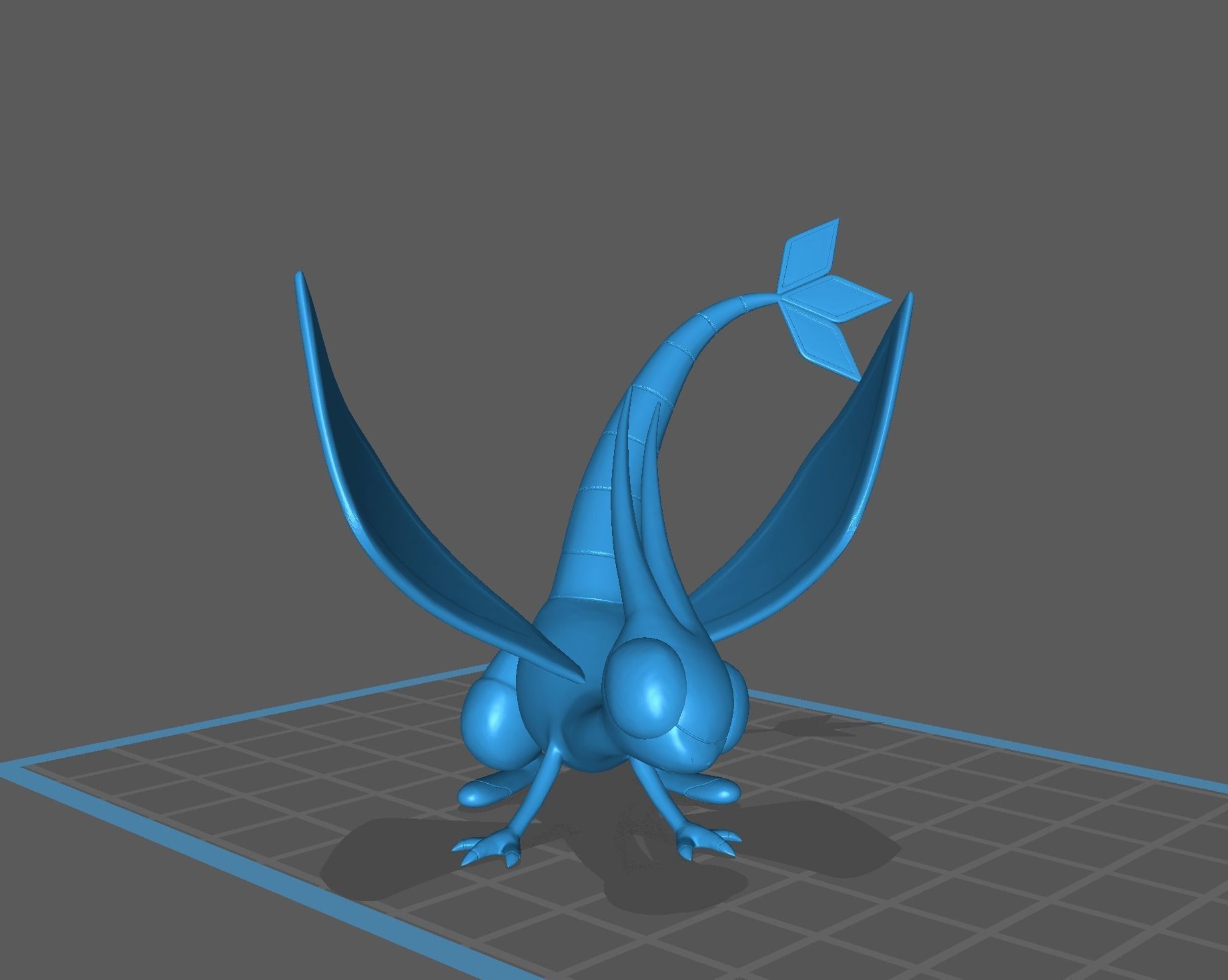 Trapinch Vibrava and Flygon 3D print model 3D print model_38