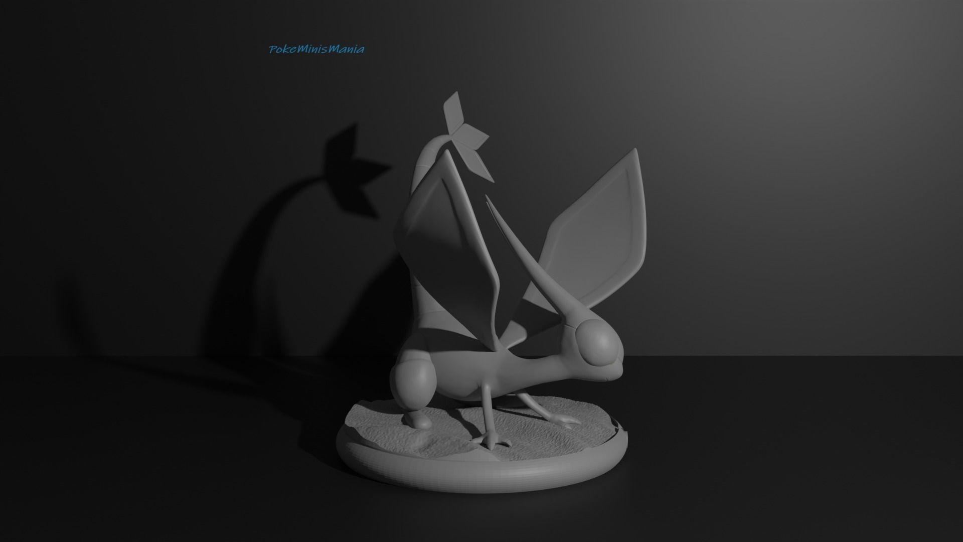 Trapinch Vibrava and Flygon 3D print model 3D print model_23