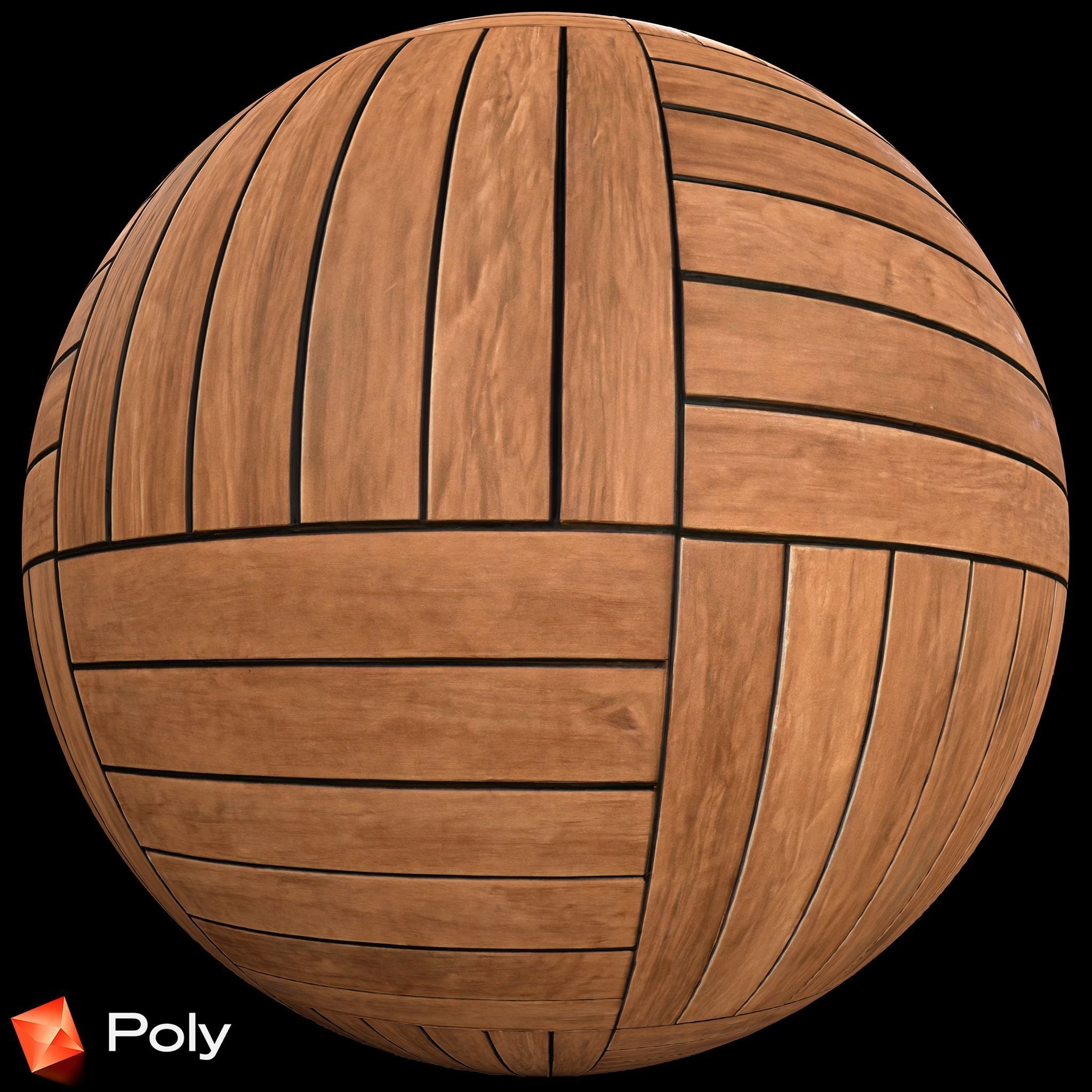 50 Realistic Wood Material Pack - PBR Textures Texture_33