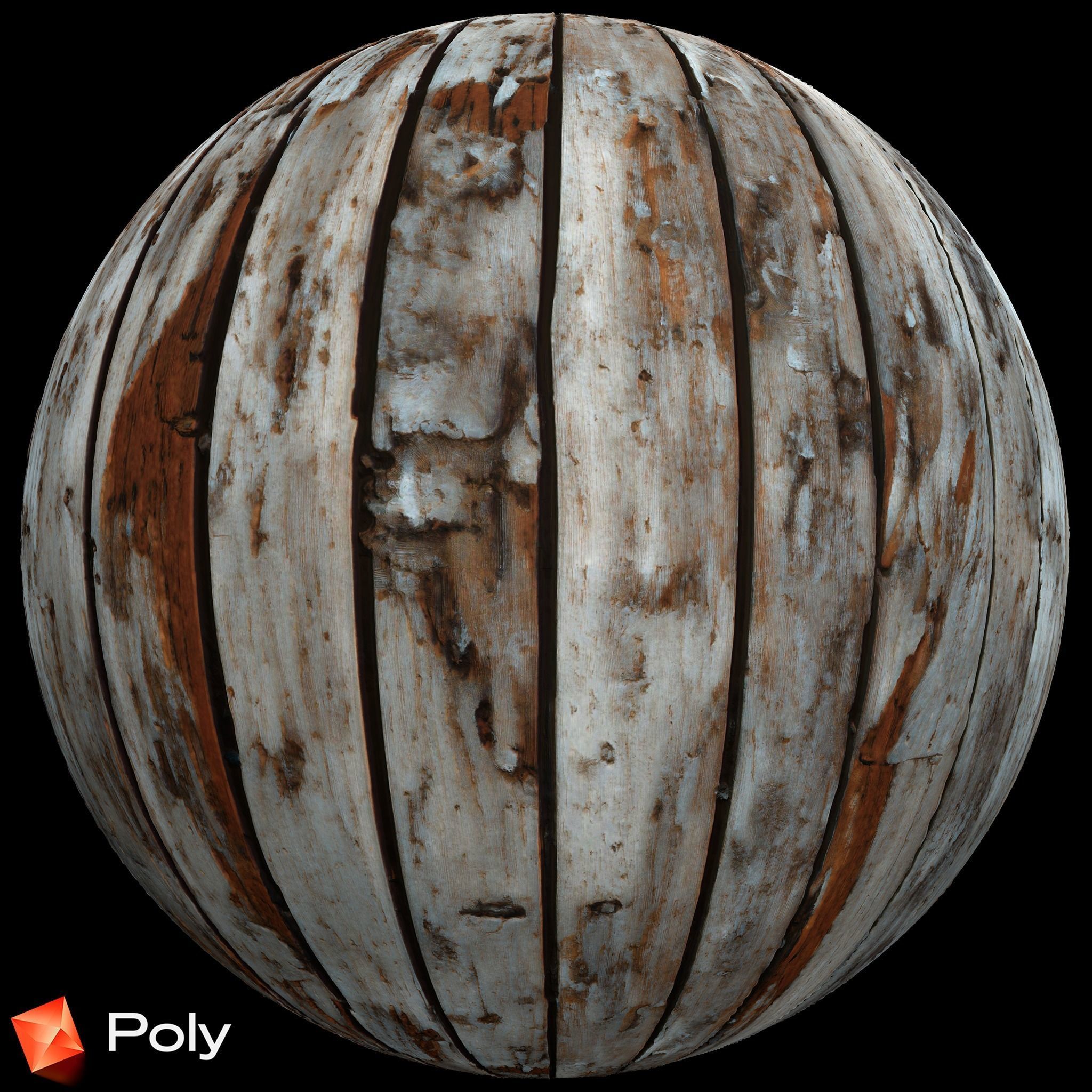 50 Realistic Wood Material Pack - PBR Textures Texture_5