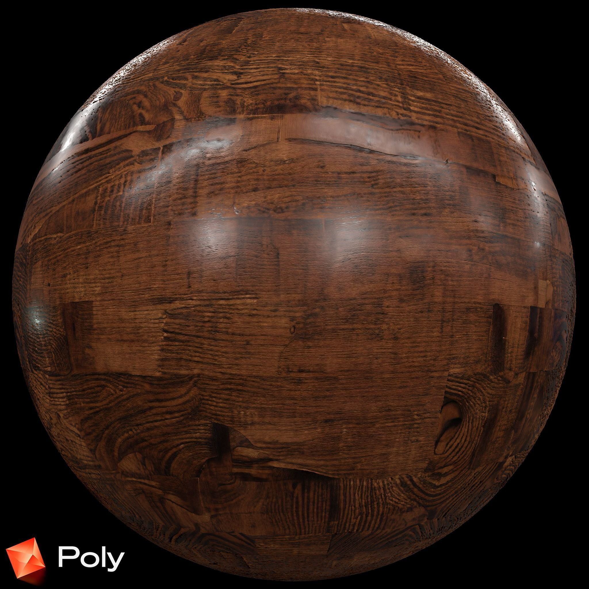 50 Realistic Wood Material Pack - PBR Textures Texture_2