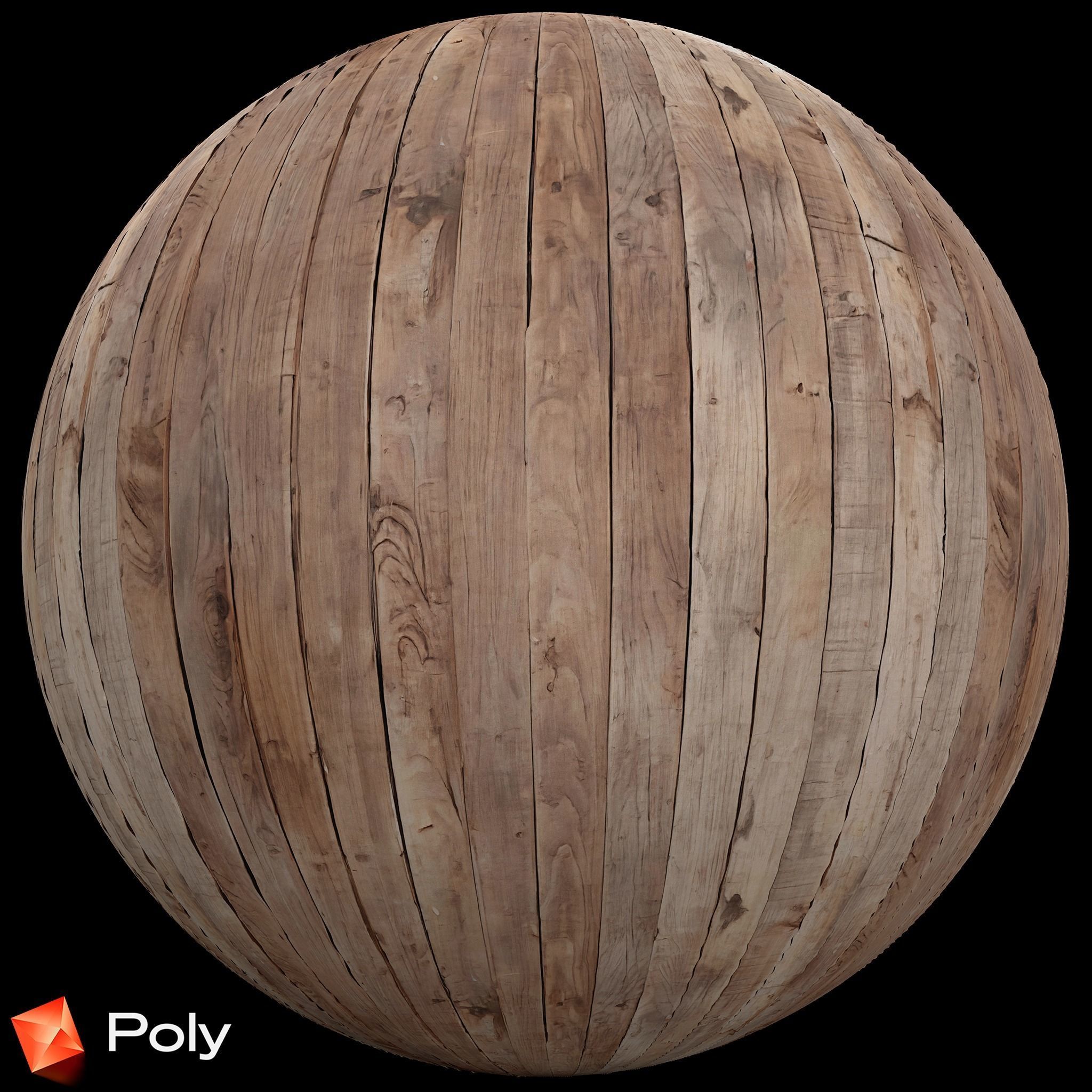 50 Realistic Wood Material Pack - PBR Textures Texture_41