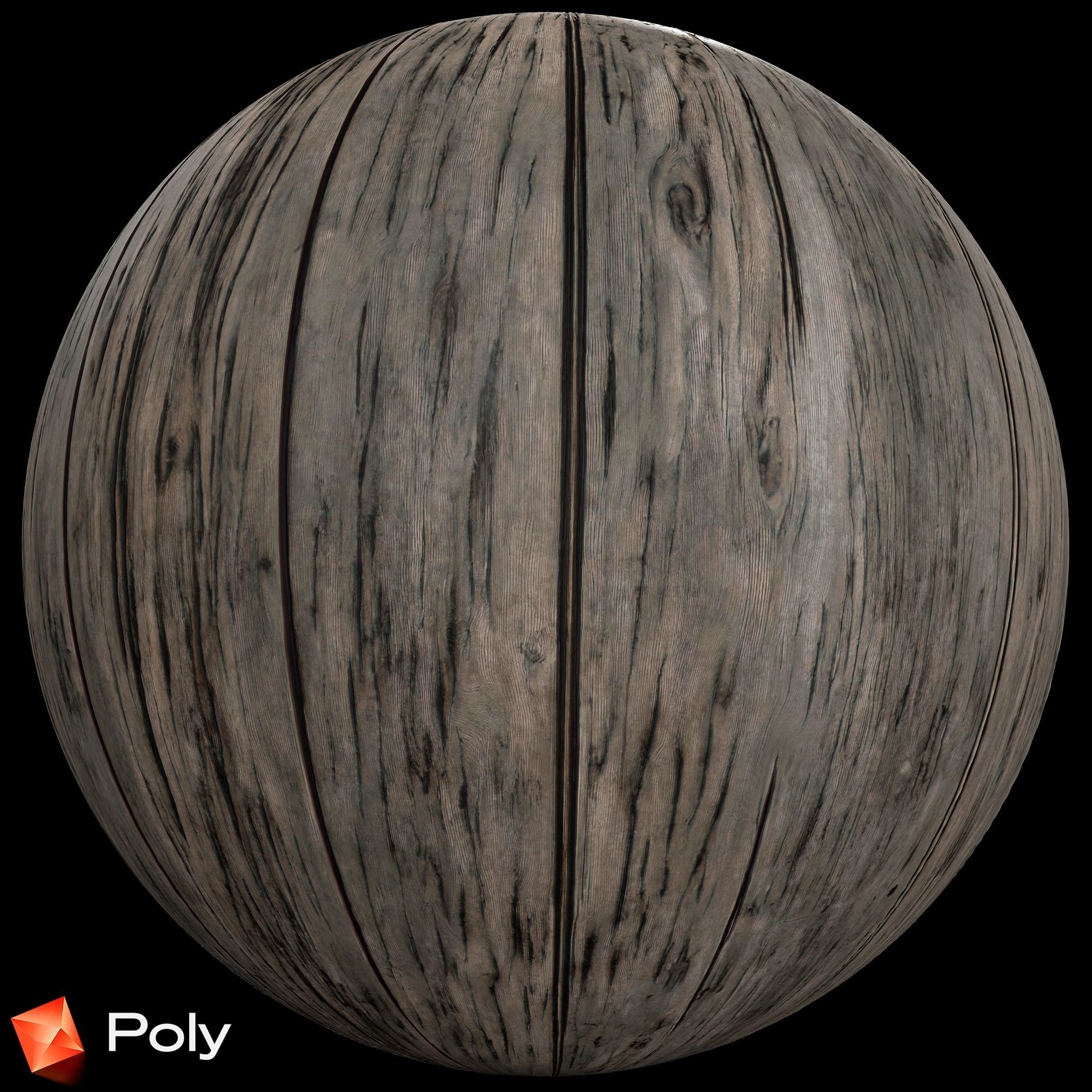 50 Realistic Wood Material Pack - PBR Textures Texture_30