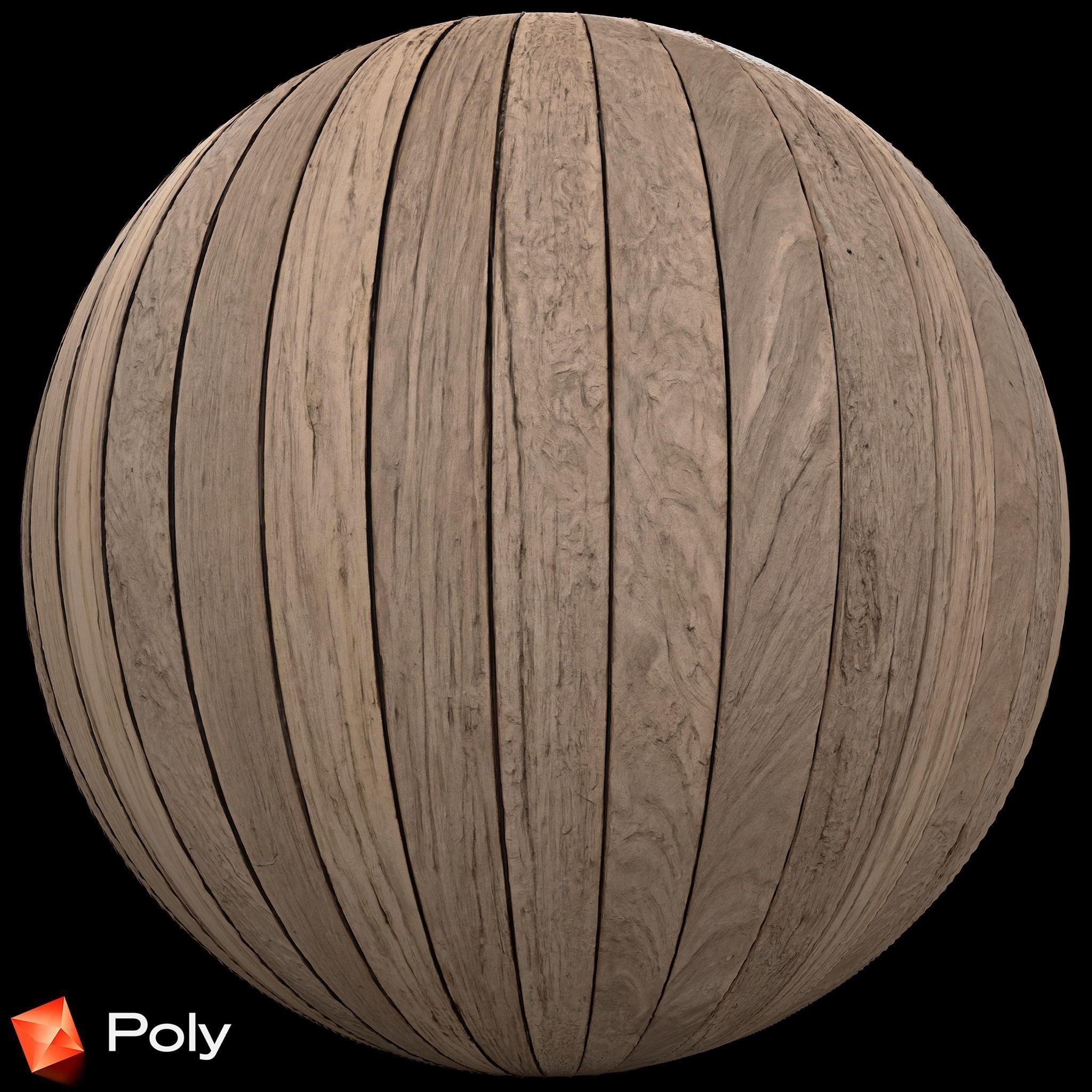 50 Realistic Wood Material Pack - PBR Textures Texture_45