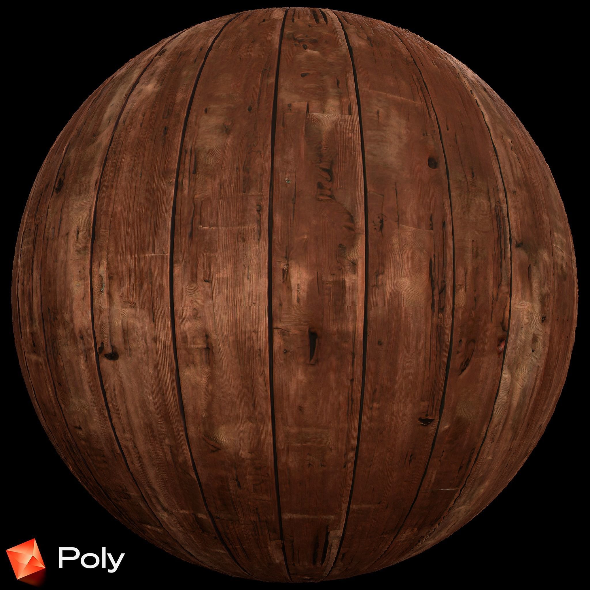 50 Realistic Wood Material Pack - PBR Textures Texture_7