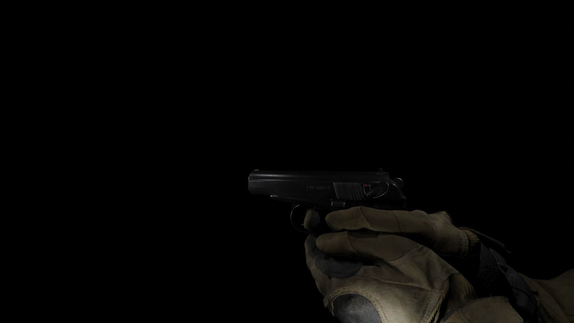 FPS Arms and Makarov Model rig and Animations Low-poly 3D model_2