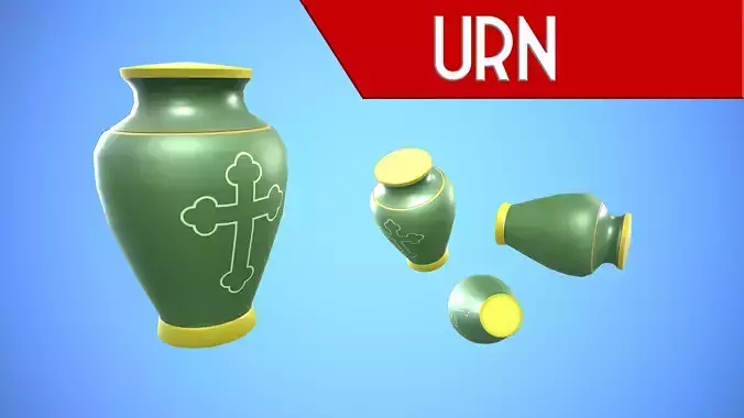 URN CARTOON STYLIZED