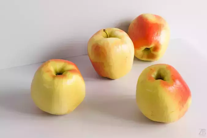 Apple 3D model