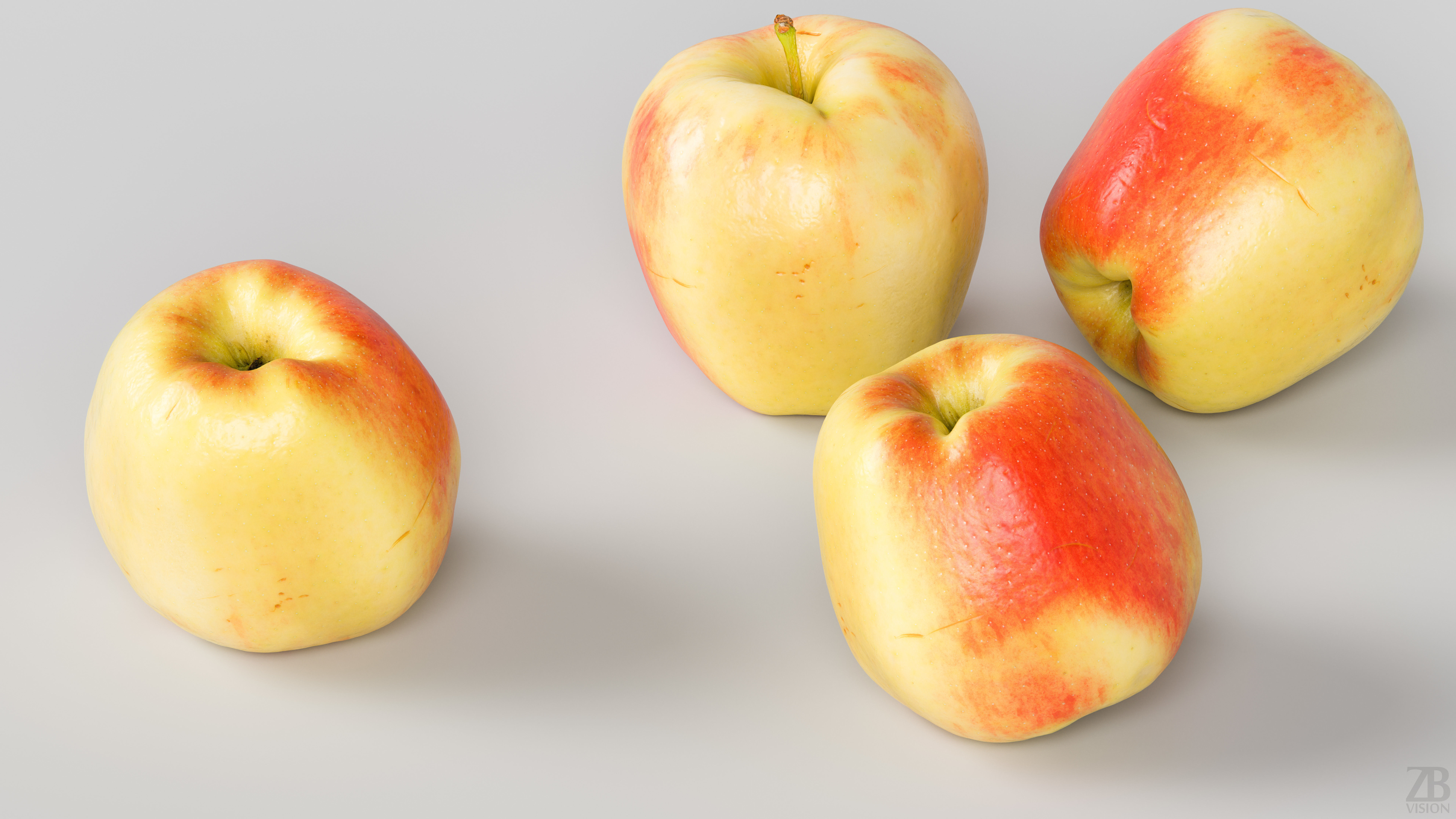 Apple 3D model_2