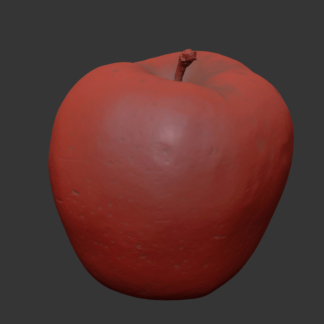 Apple 3D model_7