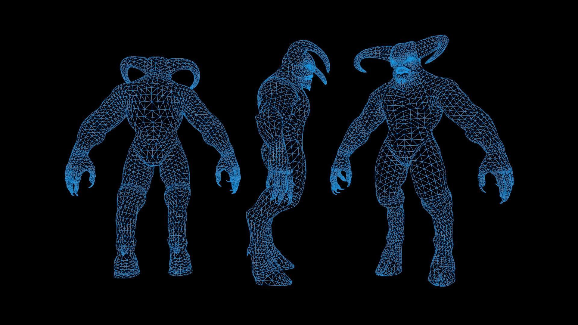 Hell Demons Pack 3D Model Collection_26