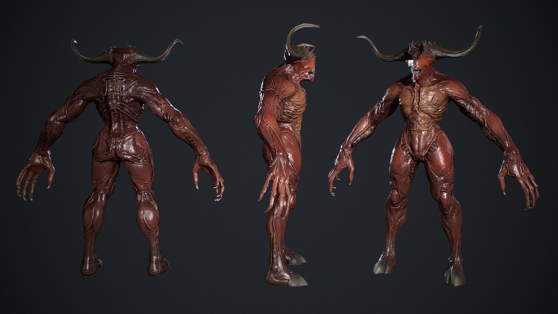 Hell Demons Pack 3D Model Collection_23