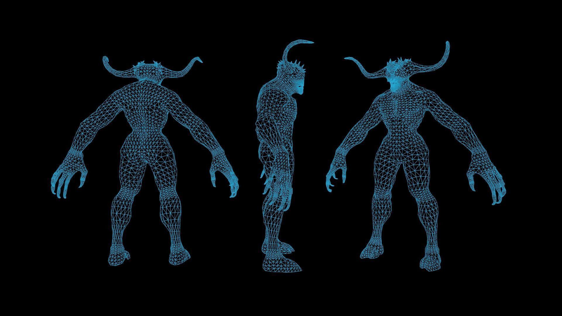 Hell Demons Pack 3D Model Collection_24