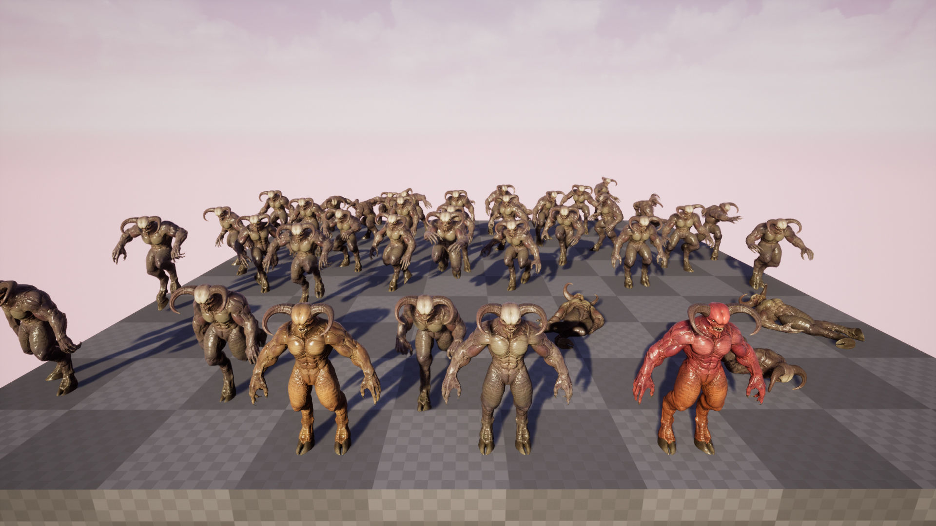 Hell Demons Pack 3D Model Collection_48