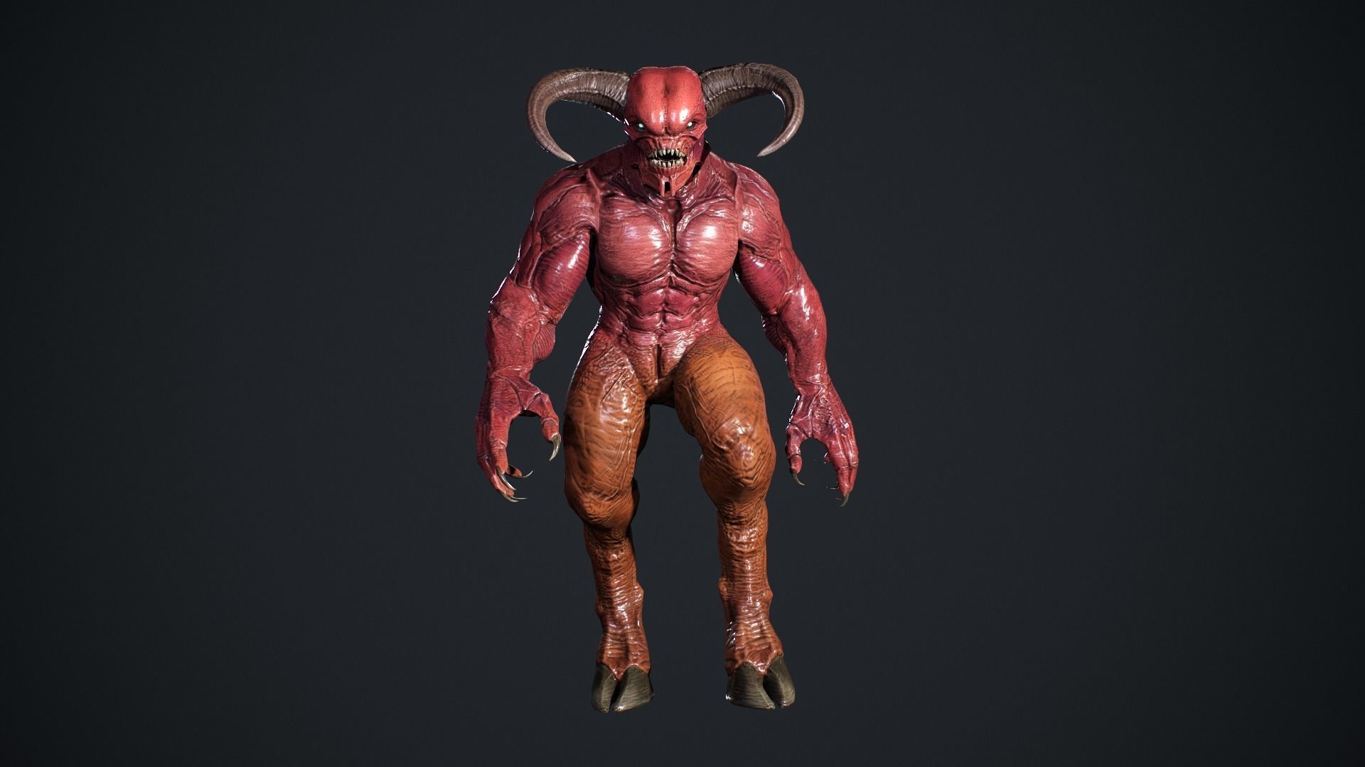 Hell Demons Pack 3D Model Collection_37