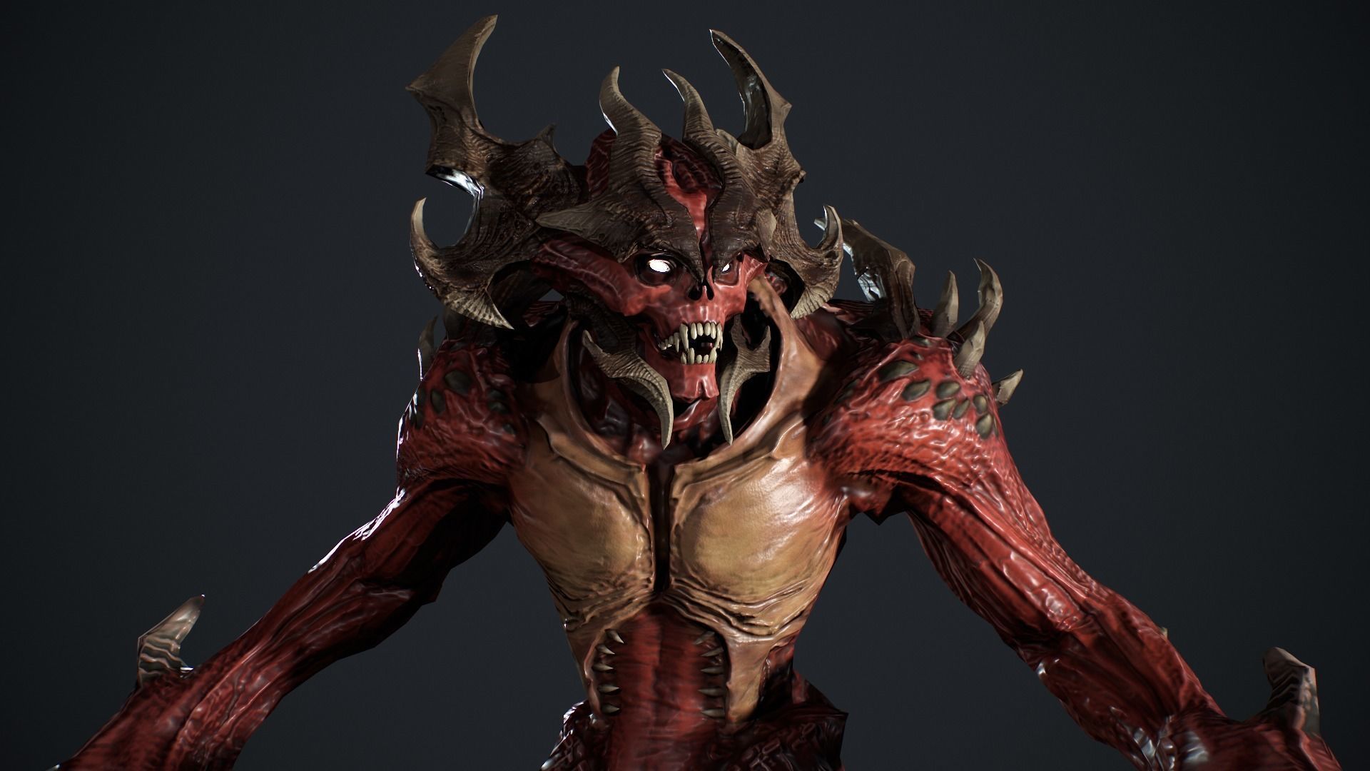Hell Demons Pack 3D Model Collection_11