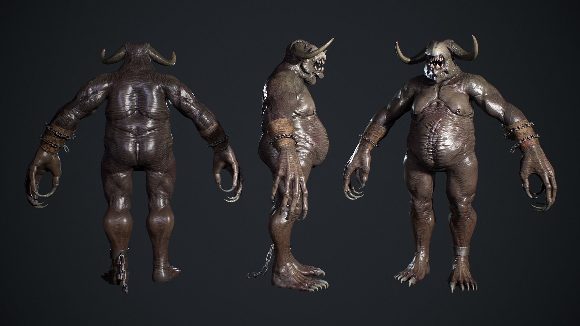 Hell Demons Pack 3D Model Collection_27