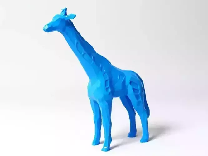 Polygon Giraffe  3D print model