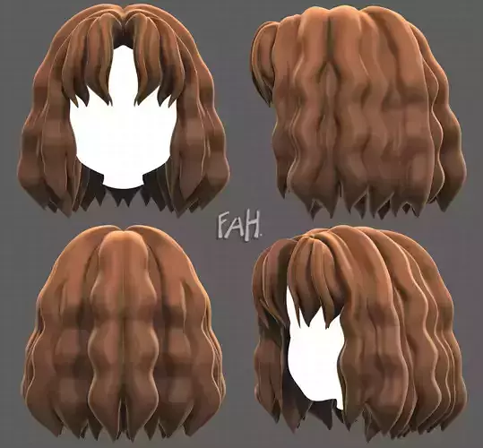 Base Hair for girl V52