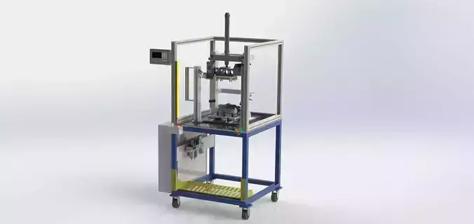 SEMI-AUTOMATIC BUTTONS INSERTION STATION