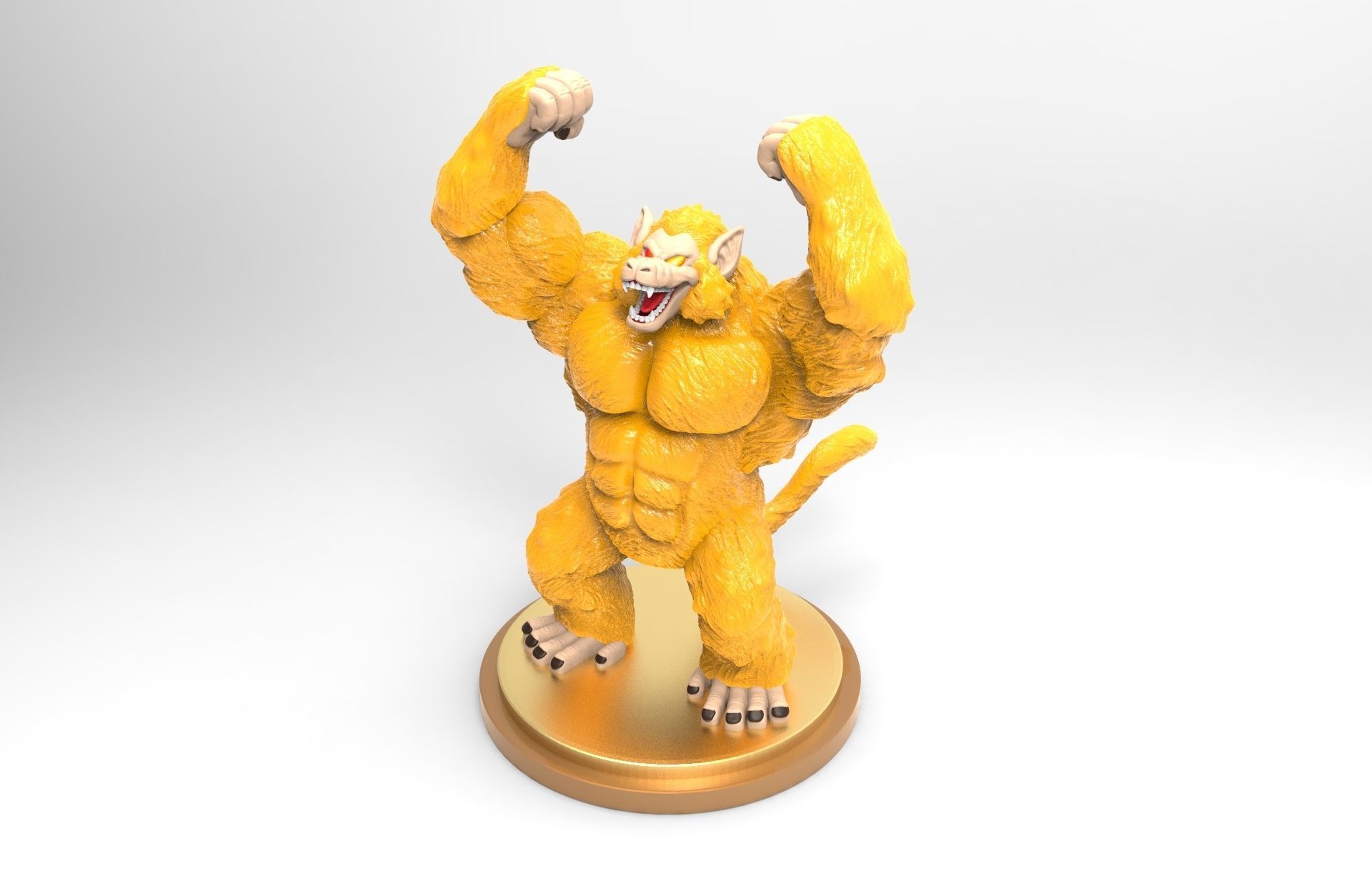 OOZARU - DRAGON BALL GT 3D print model_8