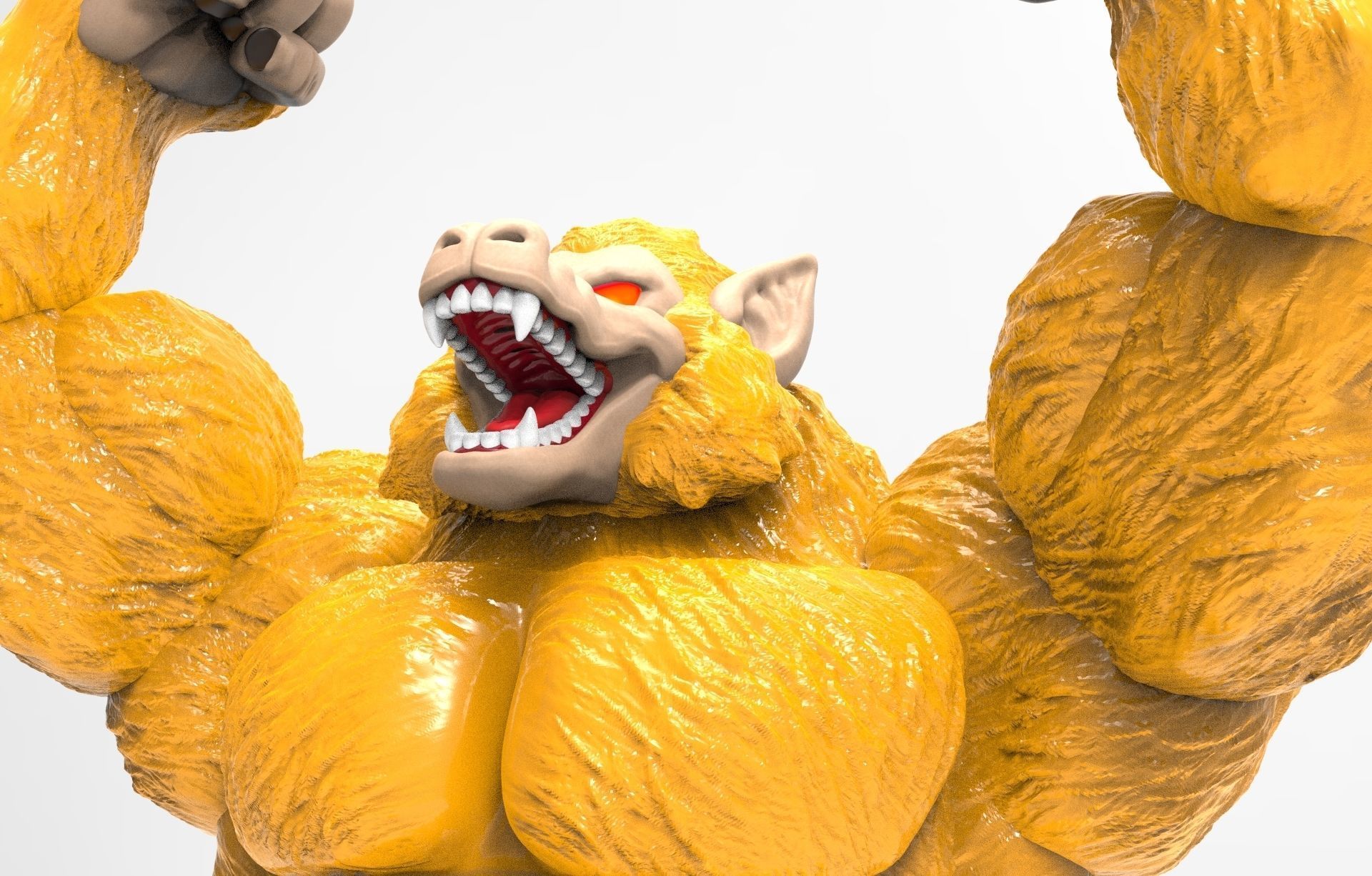 OOZARU - DRAGON BALL GT 3D print model_1