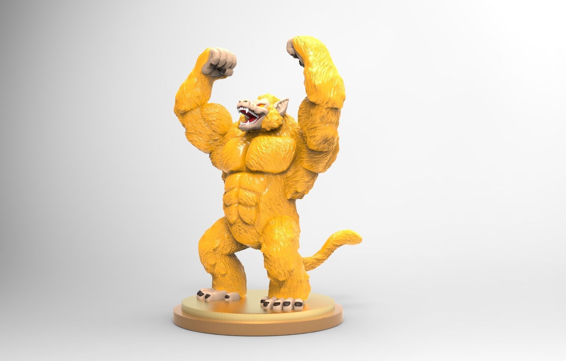 OOZARU - DRAGON BALL GT 3D print model_7