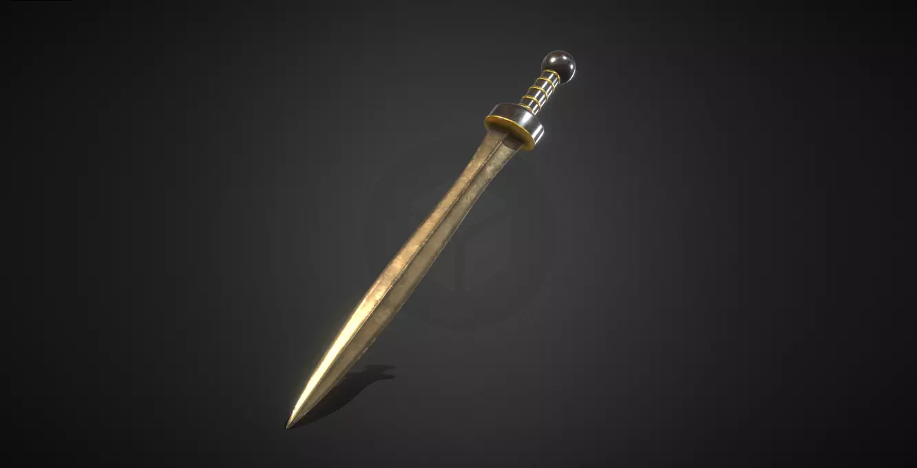 Gladius Free low-poly 3D model
