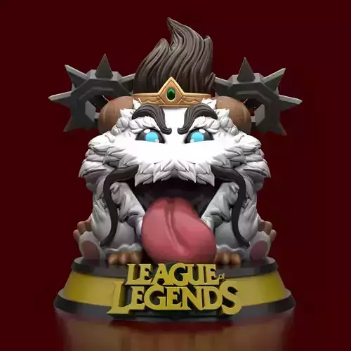 PORO DRAVEN - LEAGUE OF LEGENDS
