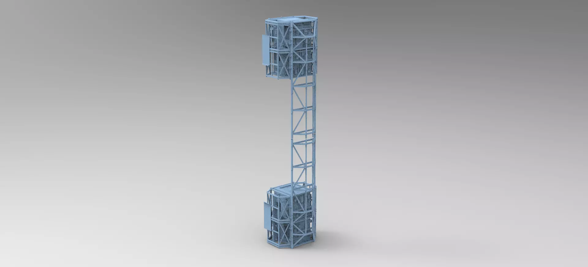 Sci Fi Ship Docking pad 1 3D model_0