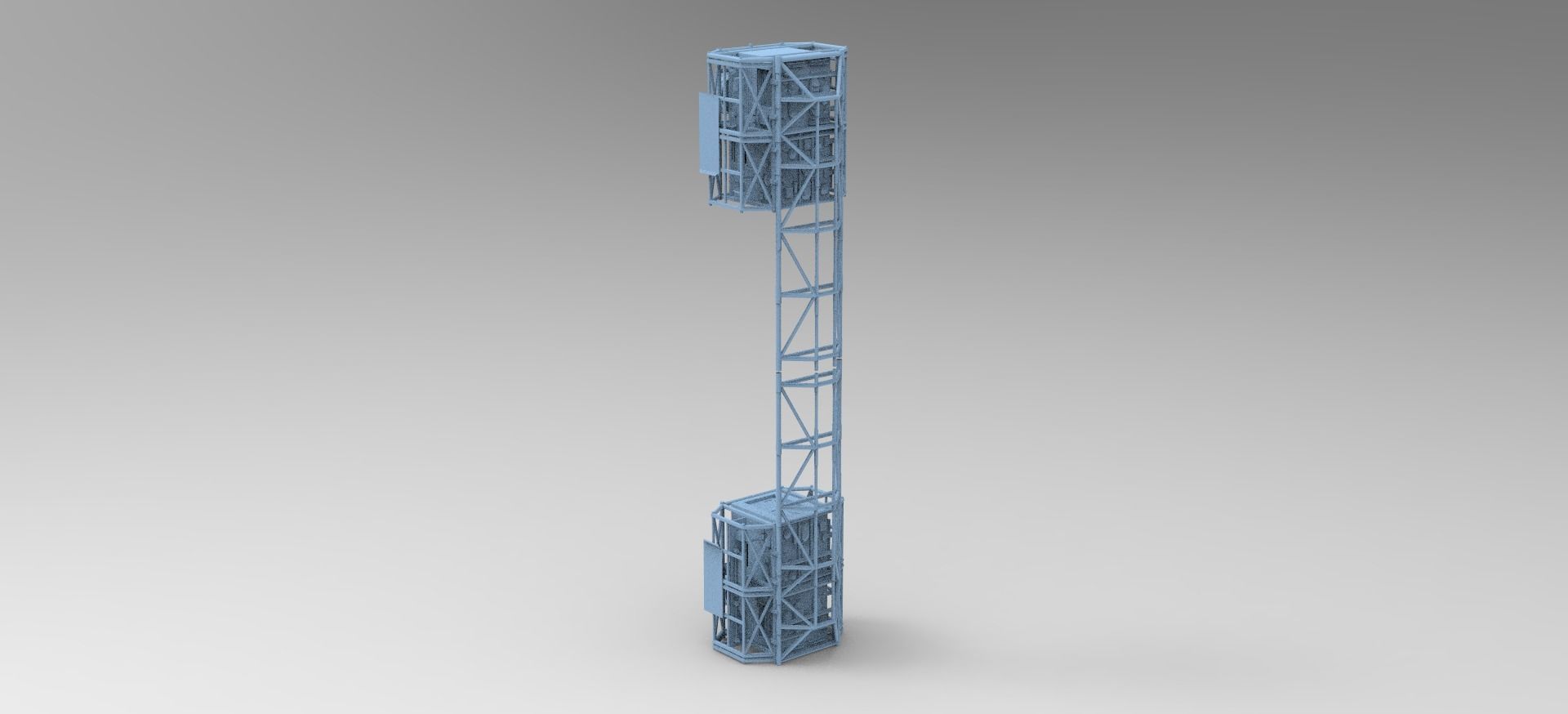 Sci Fi Ship Docking pad 1 3D model_1