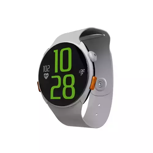 Smartwatch Sport Digital relogio cores 3D 3D model