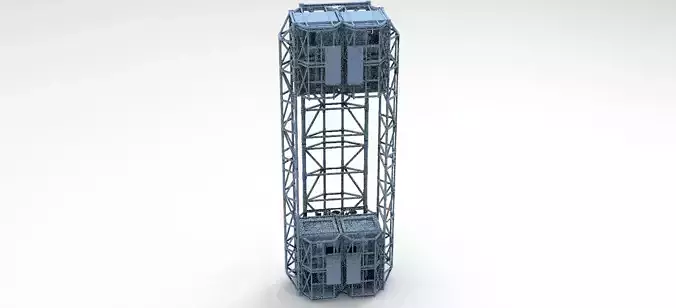 Sci Fi Ship Docking Gridding 4