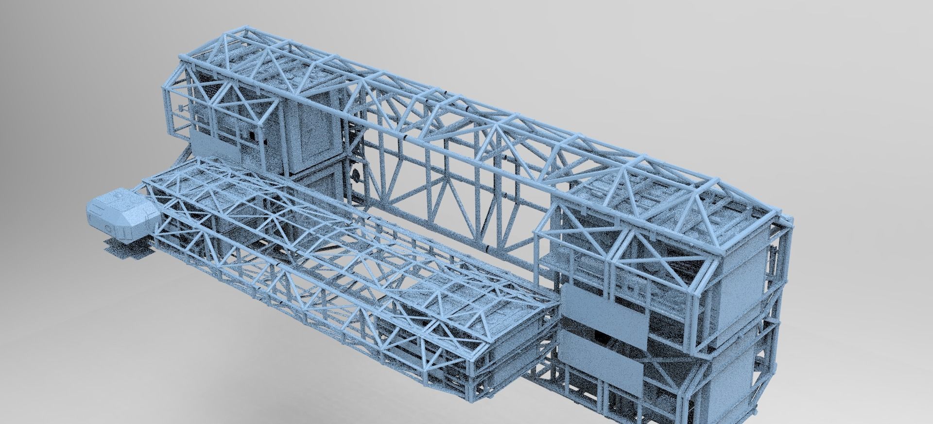 Sci Fi Ship Docking Gridding Collection 1 3D model_14