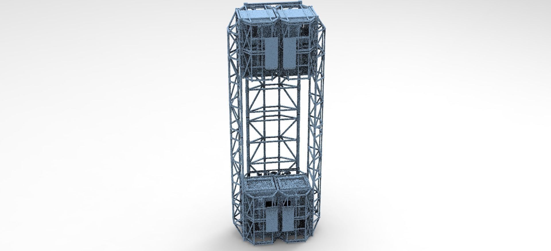 Sci Fi Ship Docking Gridding Collection 1 3D model_6