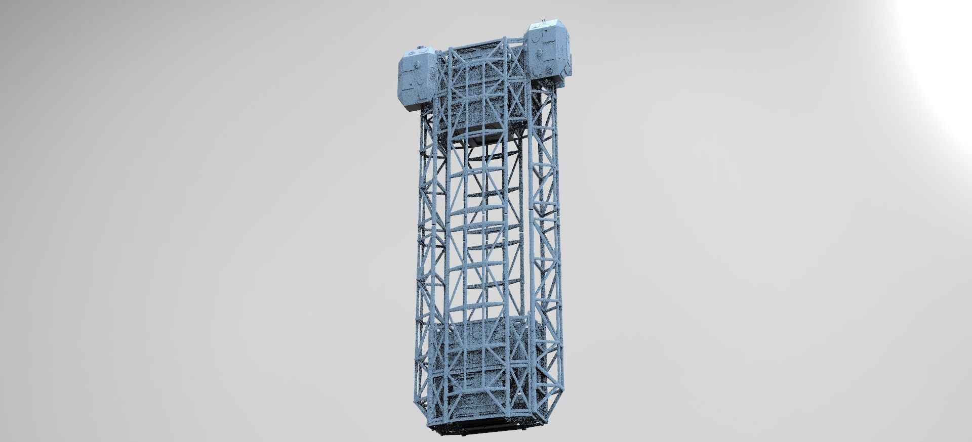 Sci Fi Ship Docking Gridding Collection 1 3D model_11