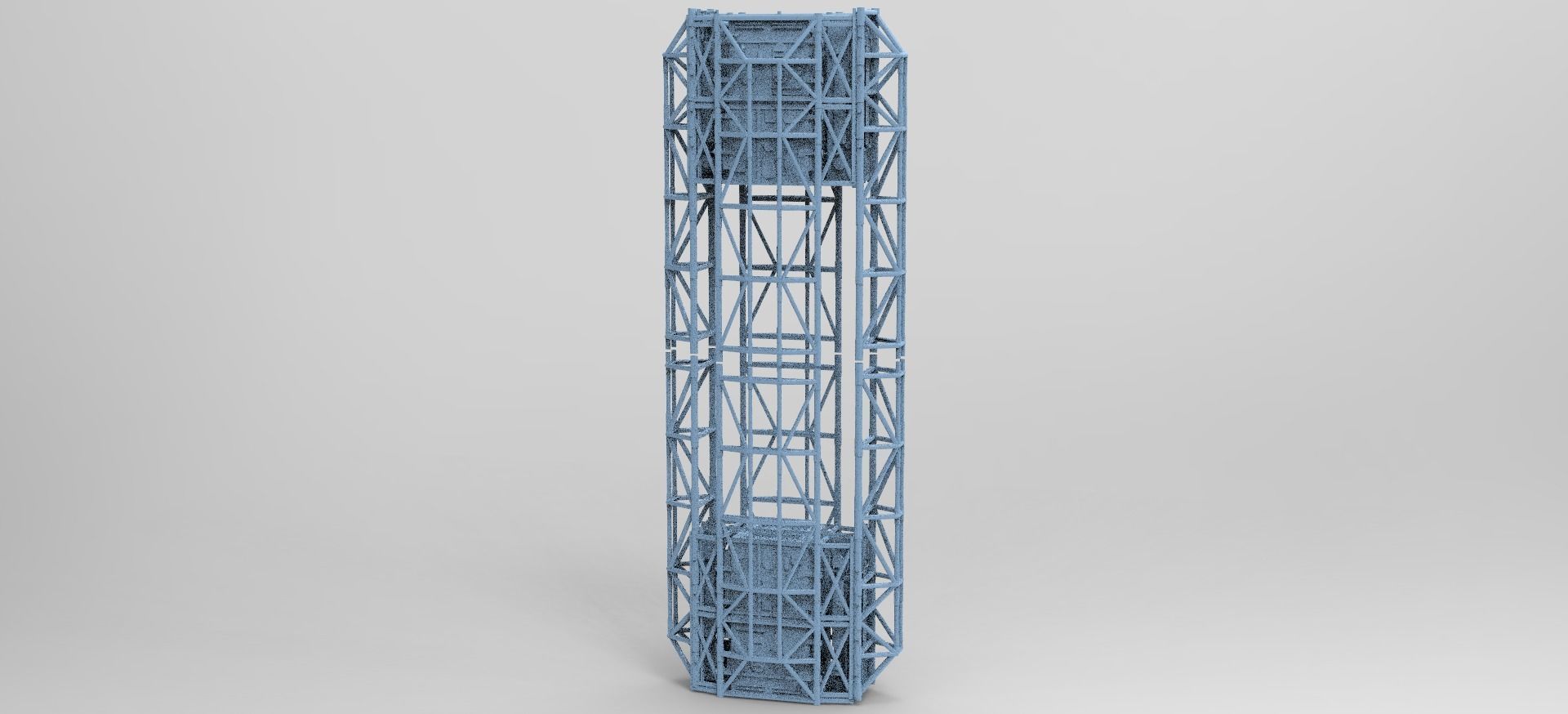 Sci Fi Ship Docking Gridding Collection 1 3D model_10